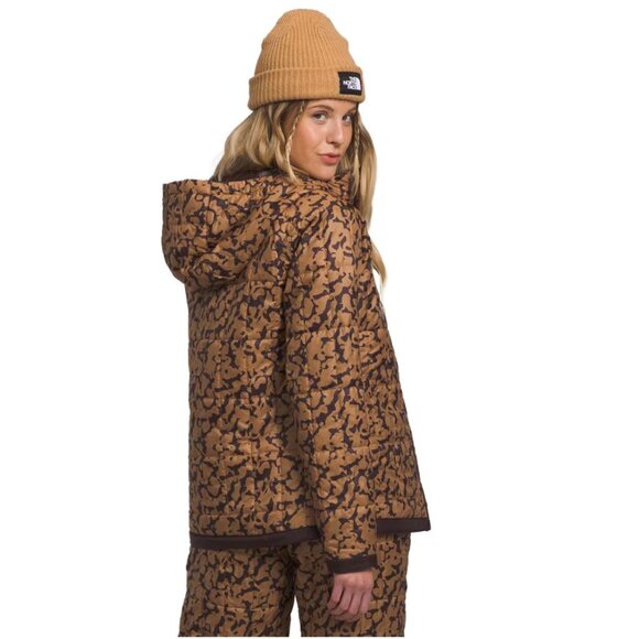 North Face Circaloft Hooded Jacket - Almond Butter Graphic Dye Print - Small - Picture 3 of 10